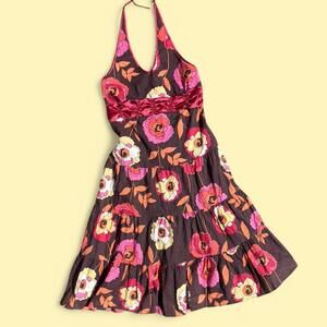 Hype Floral Halter Dress – Size 12